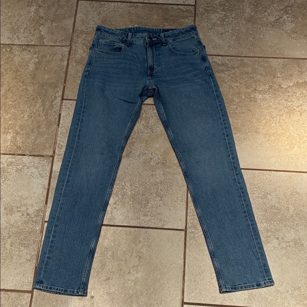 Vineyard Vines Men's Slim Jeans in Dark Blue Wash